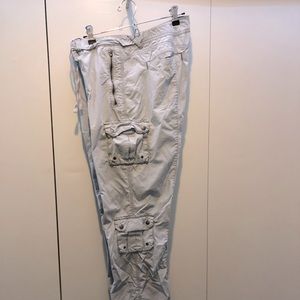 Light cotton cargo pants